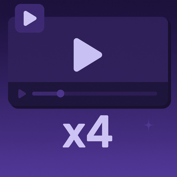 4 Basic Long Form Videos Package